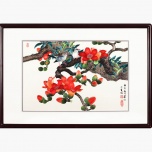 廣繡《嶺南花開》96x66cm